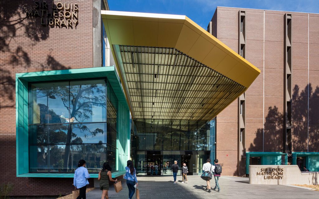 Sir Lewis Matheson Library Monash Clayton