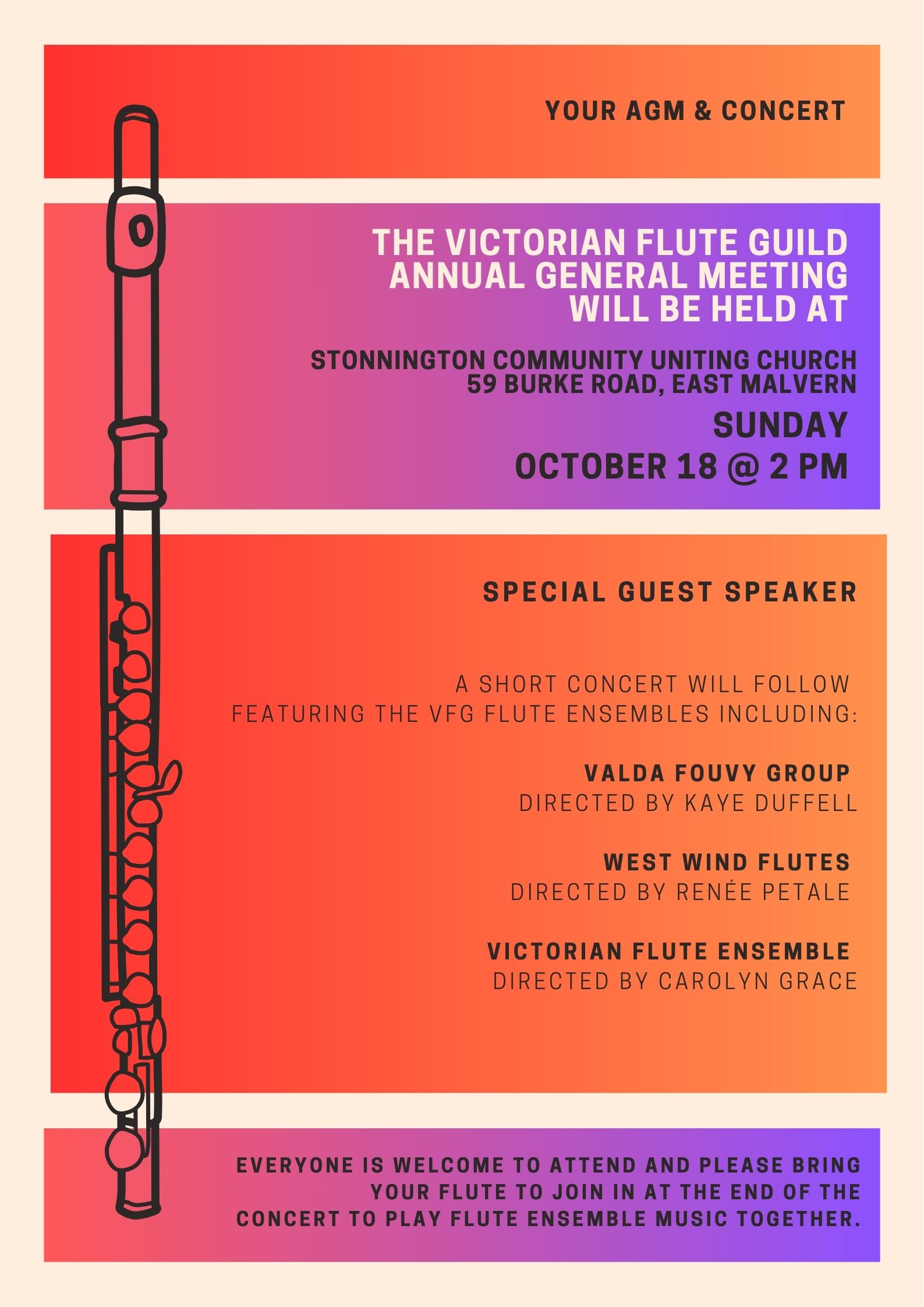 2026 AGM and Concert