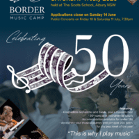 Border Music Camp 2026 Albury