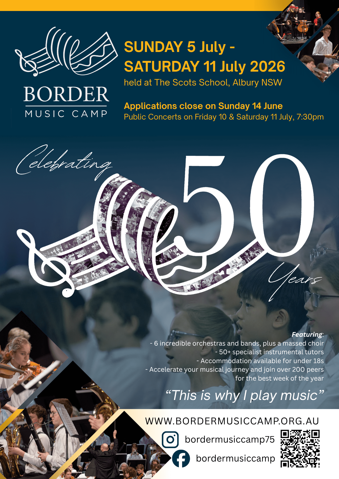 Border Music Camp 2026 Albury