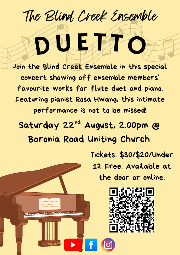 Duetto Concert | Blind Creek Ensemble